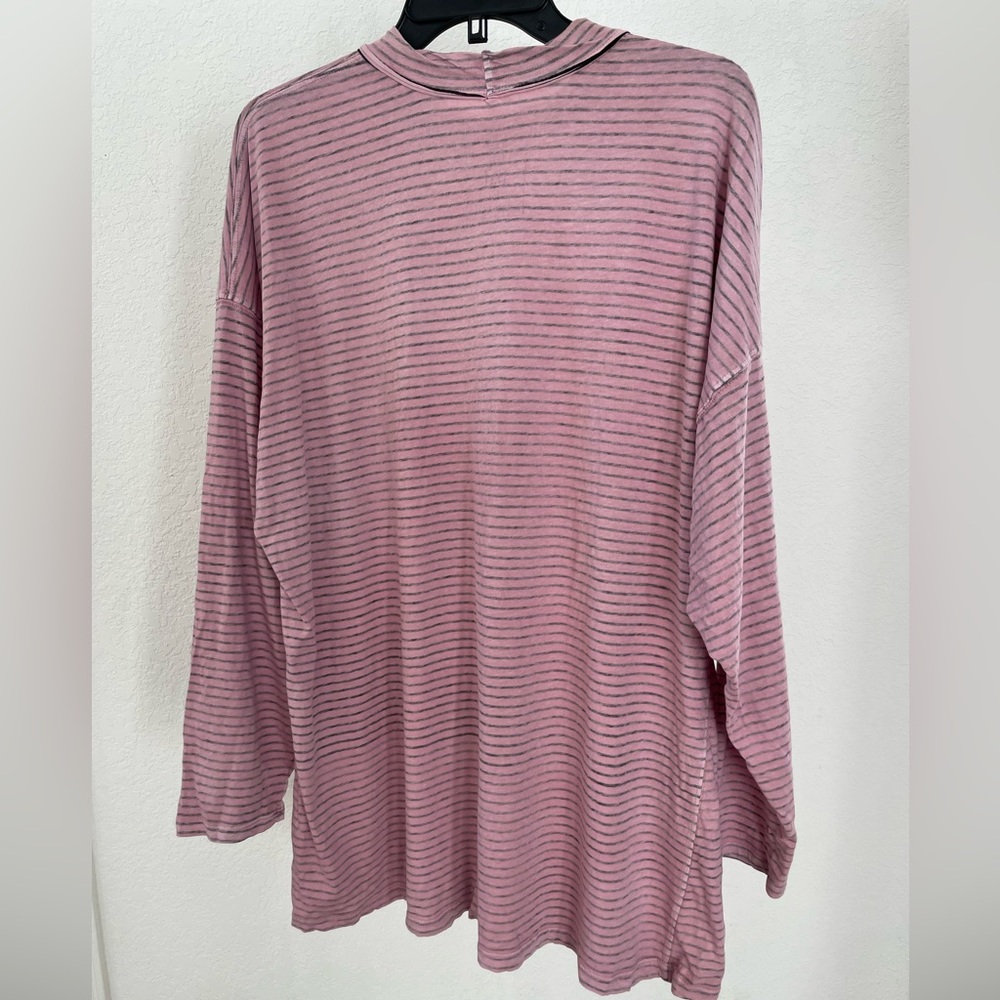 Size Large Free People Stripped Long Sleeve